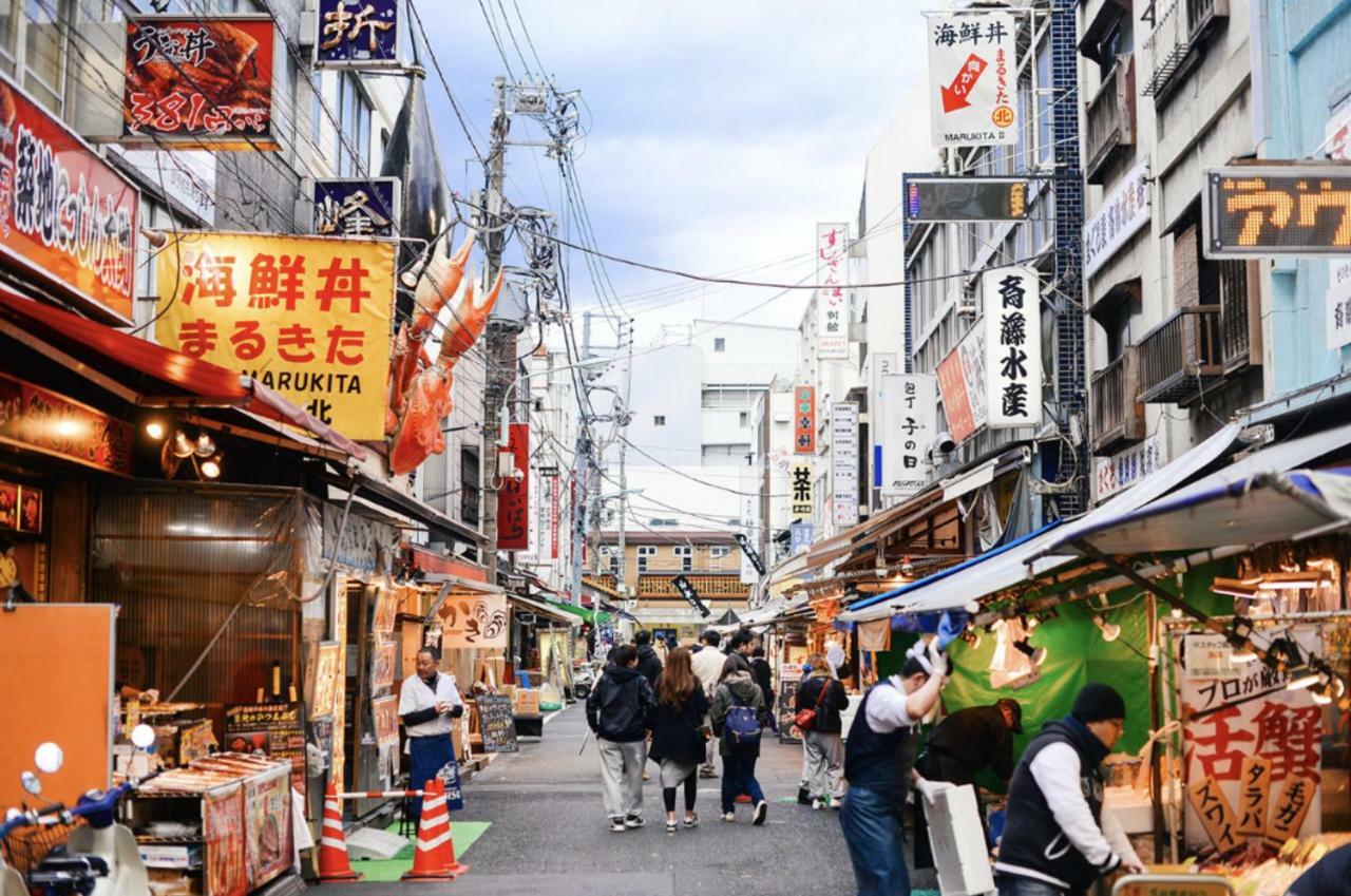 Dash Living Tsukiji Токио Экстерьер фото